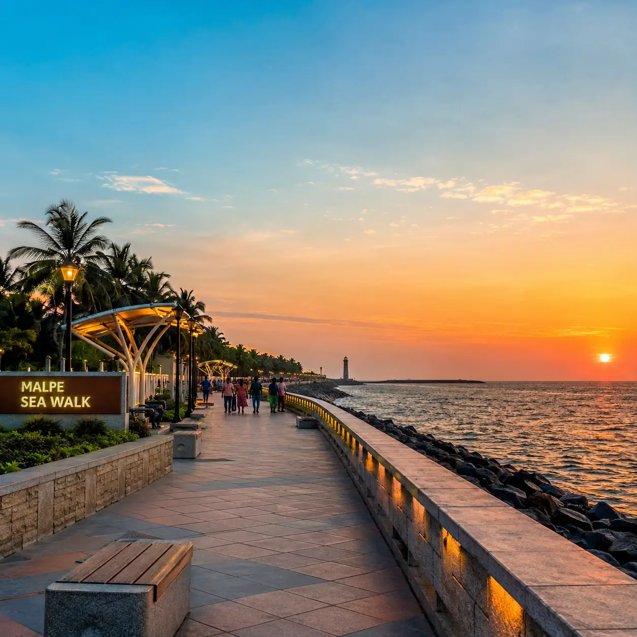malpe sea walk